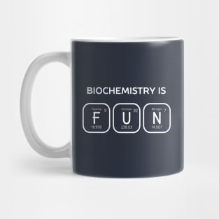 Biochemistry Is Fun Periodic Table Mug